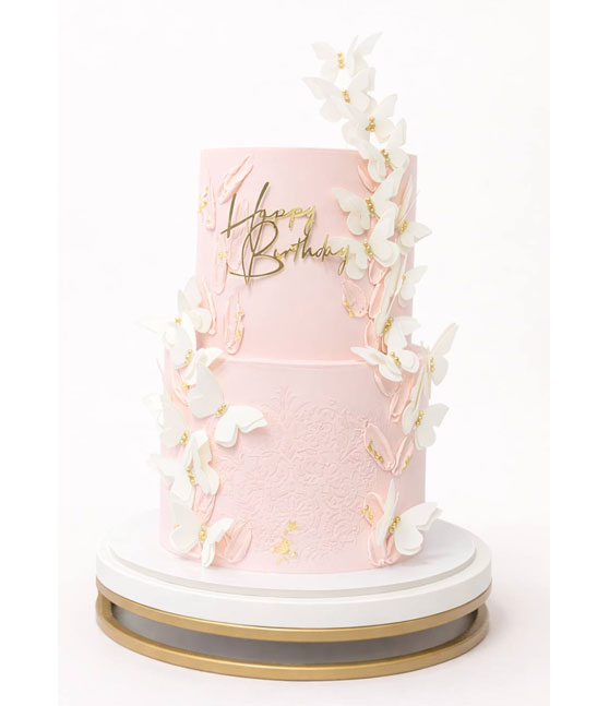 Торт на заказ «Бабочки»