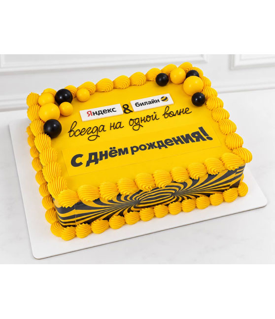 Корпоративный торт «Билайн»