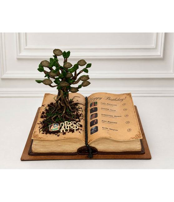 Торт на заказ «Книга»