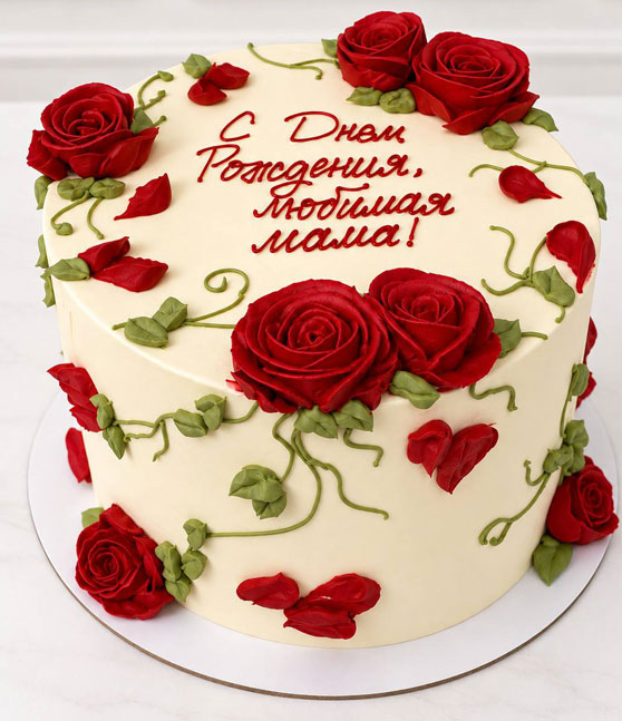 Торт «Розы»