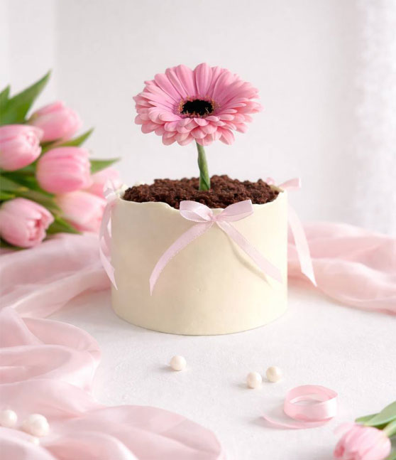 Торт к 8 марта